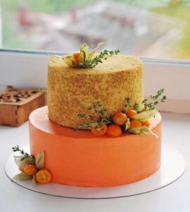 Торт оранжевый №509511