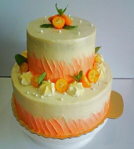 Торт оранжевый №509514