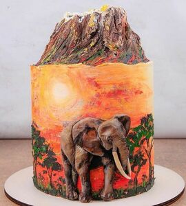 Торт со слоном №492414