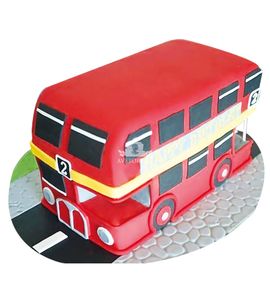 Торт в виде автобуса