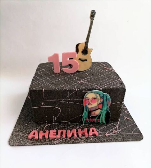 Торт на 15 лет девочке №236694
