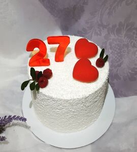 Торт на 27 лет девушке №107103