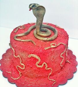 Торт змея №136305