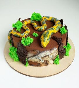 Торт змея №136311