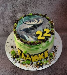 Торт змея №136315