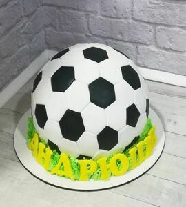 Торт футбольный мяч №461718