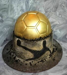 Торт футбольный мяч №461752