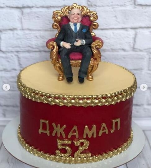 Торт на 52 года мужчине №116018