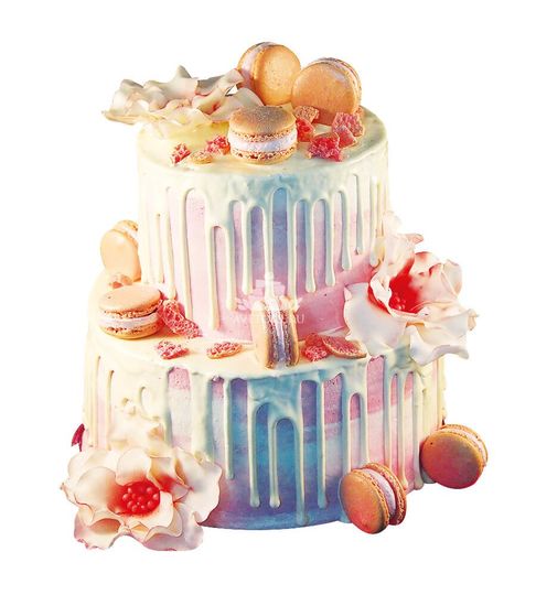 Свадебный торт Макарист