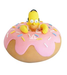 Торт Гомер в пончике