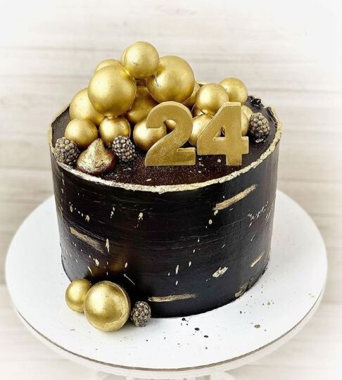 Торт на 24 года парню №113827